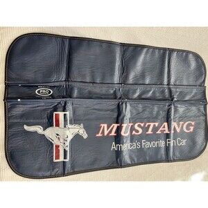 VTG Fender Cover Ford Mustang Pad USA Made GUC 24" X 40" Boss GT Pony Mach 1
